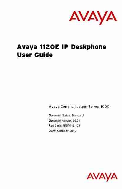 Avaya Cordless Telephone 1120E-page_pdf